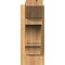 Ekena Millwork Balboa Slat Smooth Outlooker, Western Red Cedar, 5 1/2"W x 14"D x 14"H OUT06X14X14BOA06SWR - alternate 2